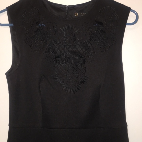 Black Ted Baker Dress - Picture 2 of 4